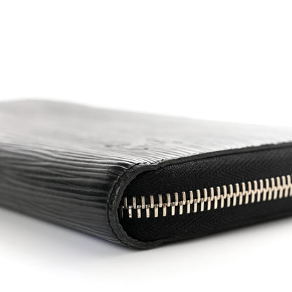 Louis Vuitton Epi Zippy Wallet Black 9 of 13