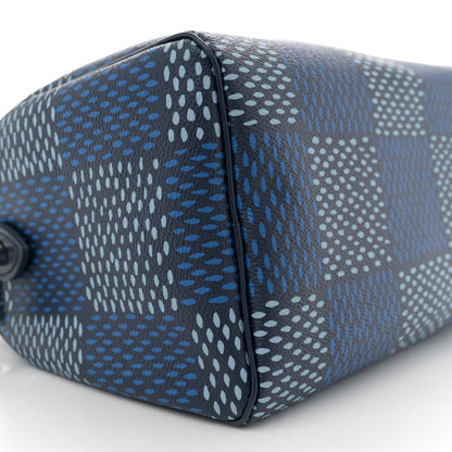 Louis Vuitton Damier Heritage Speedy Bandouliere 25 Blue 8 of 10