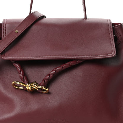 Bottega Veneta Silky Calfskin Medium Ciao Ciao Barolo 6 of 8