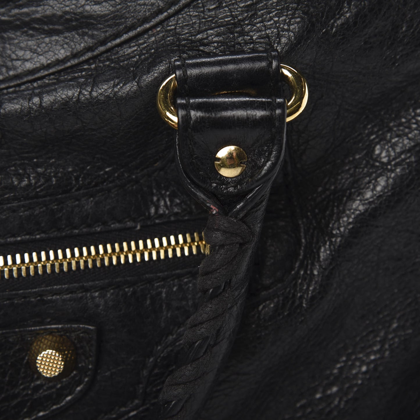 Agneau Giant 12 Gold Hardware City Black