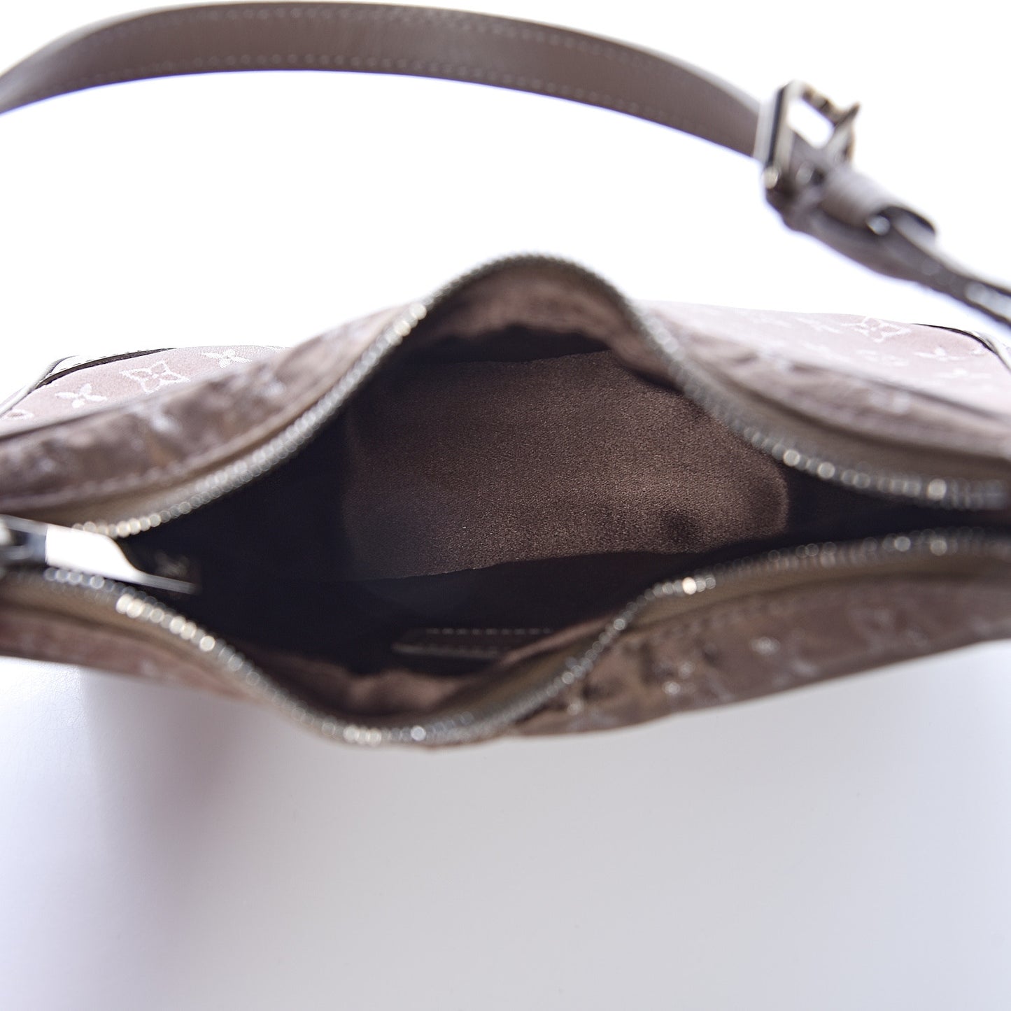 Satin Monogram Little Boulogne Taupe