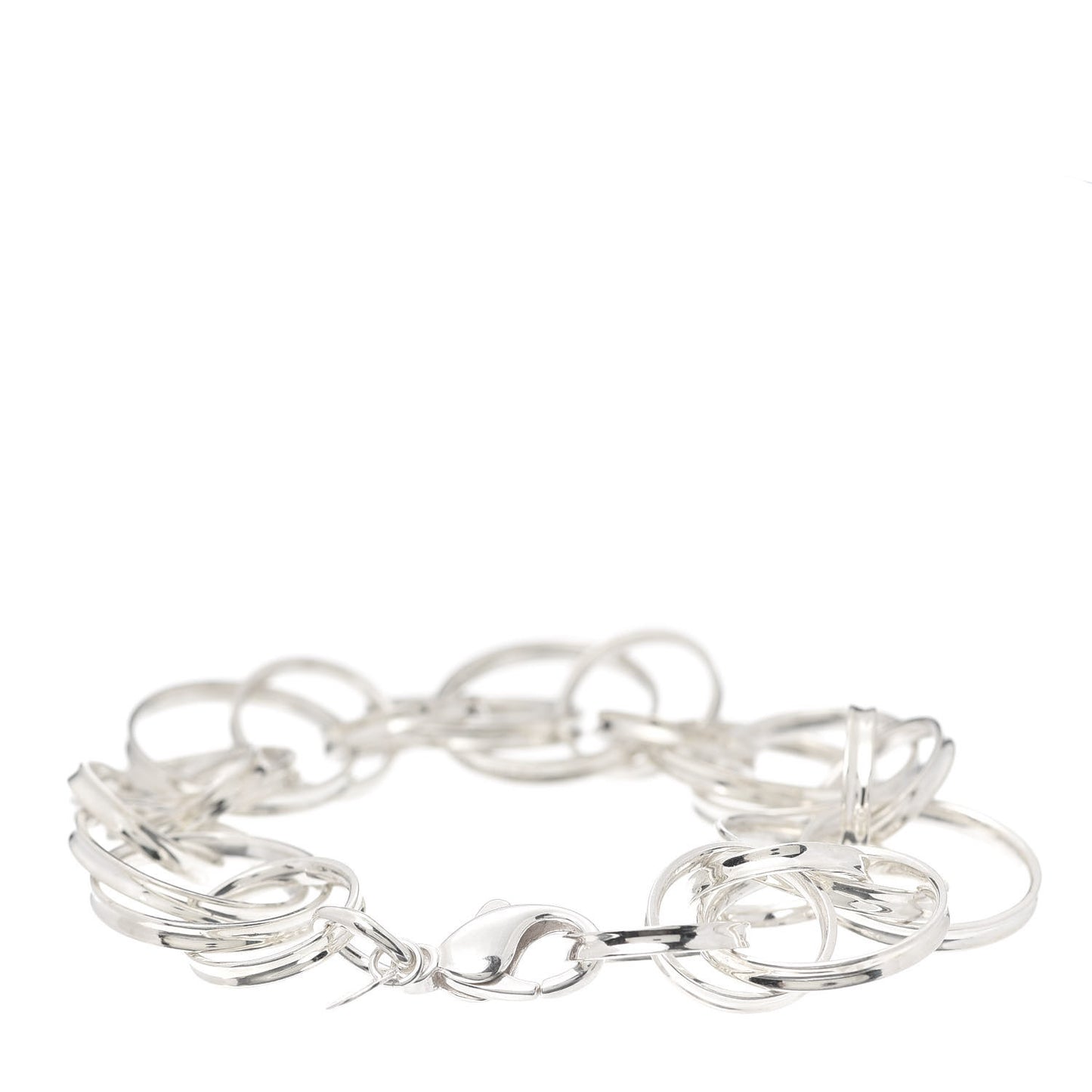 Sterling Silver 1837 Interlocking Circles Bracelet