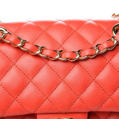 Chanel Lambskin Quilted Small Urban Spirit Backpack Red 10 of 10