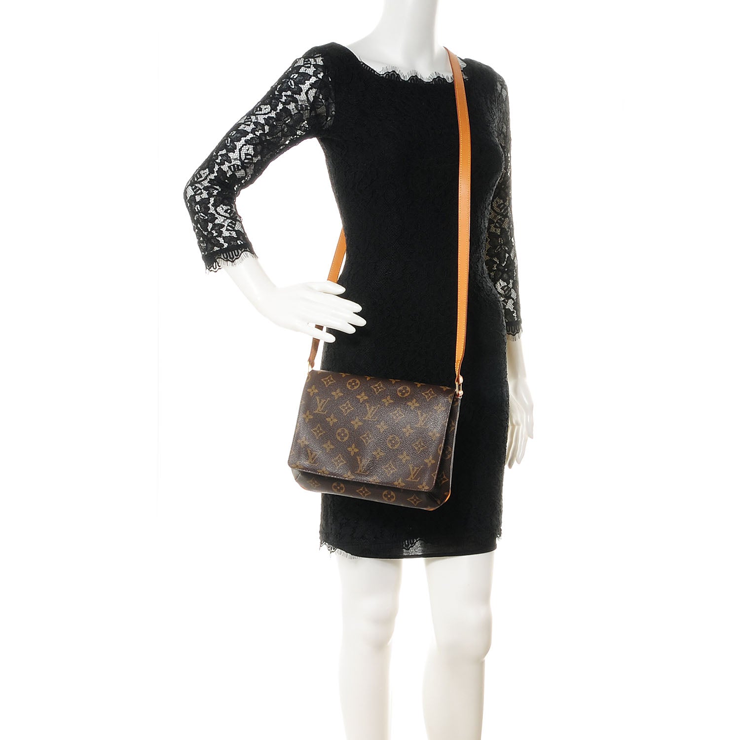 Louis Vuitton Monogram Musette Tango Long Strap 2 of 7
