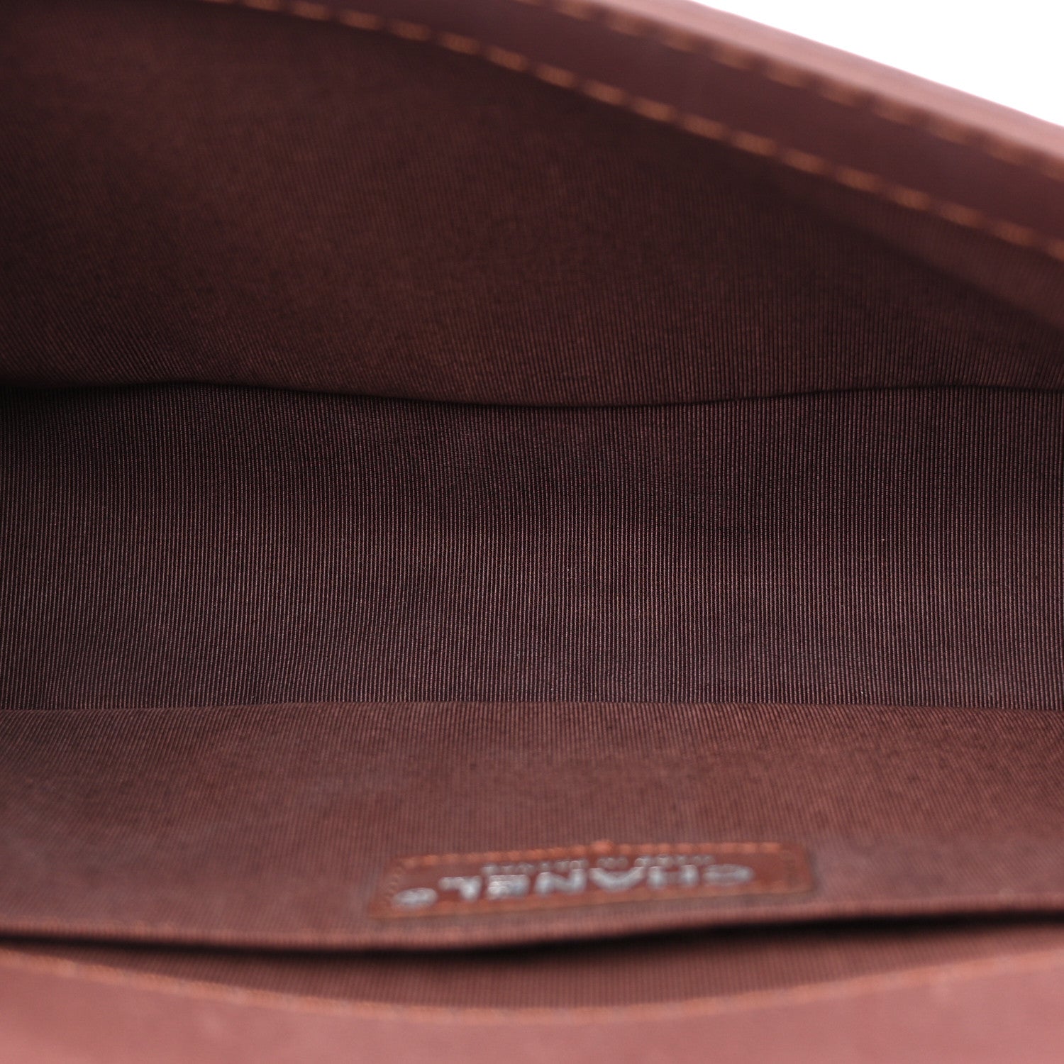 Chanel Calfskin Stitched Medium Boy Flap Brown 4 of 12