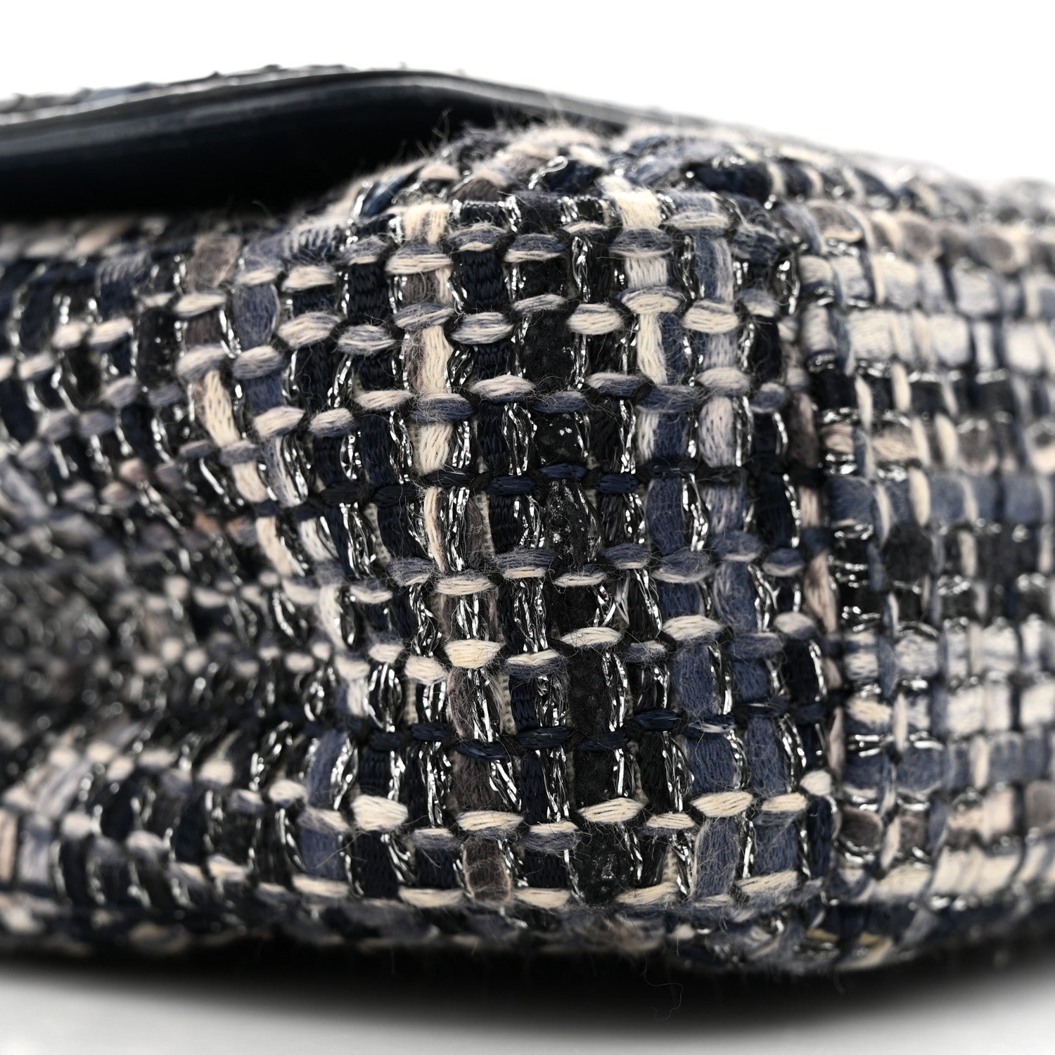 Chanel Tweed Snakeskin Quilted Small CC Filigree Flap Multicolor 9 of 12