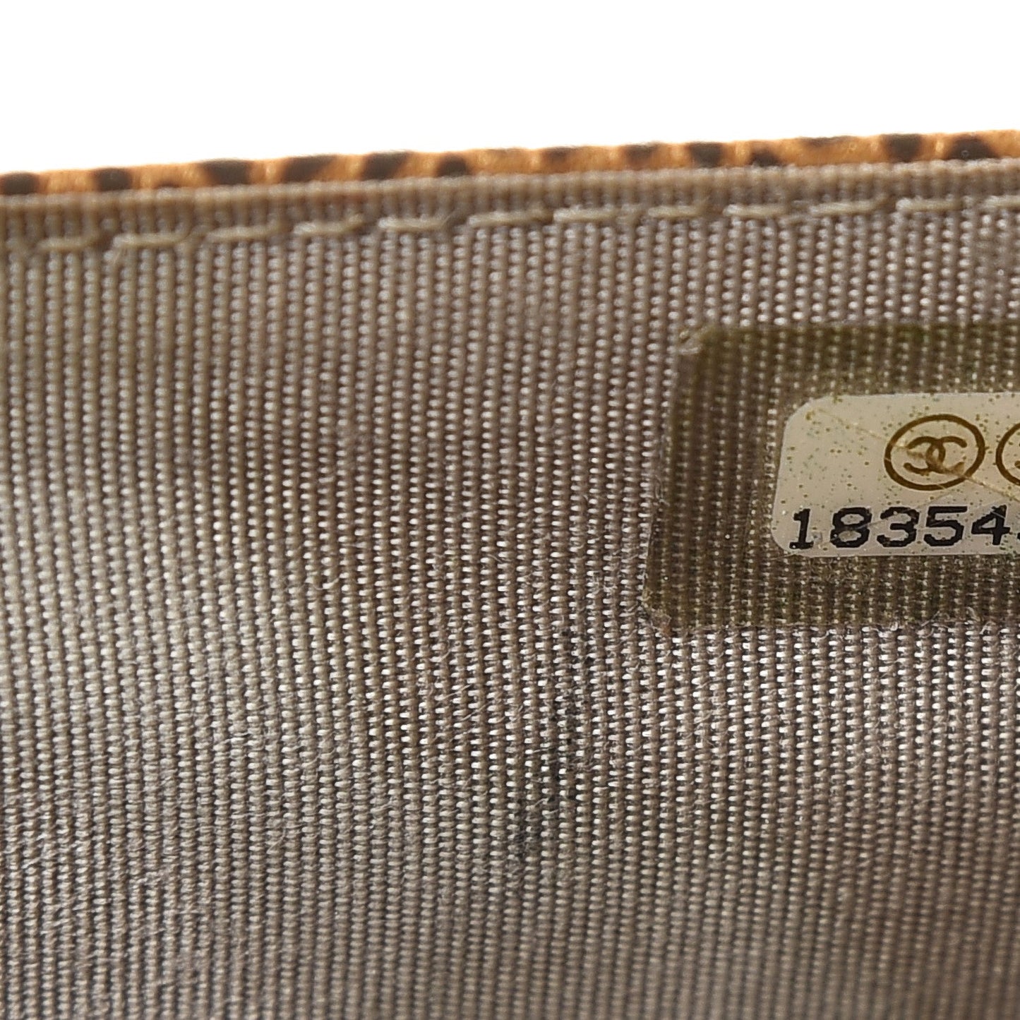 Metallic Caviar Timeless CC Wallet on Chain WOC Bronze