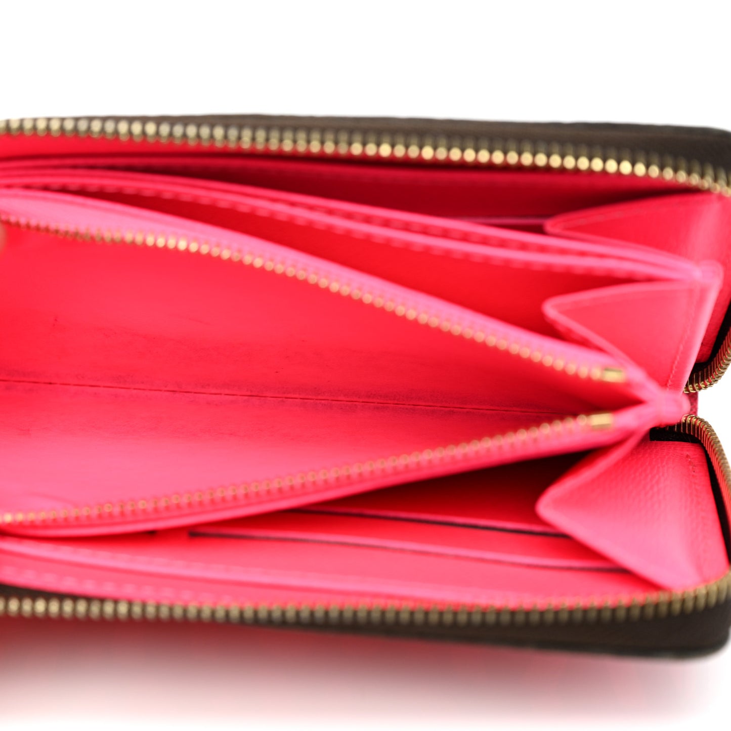 Monogram Graffiti Zippy Wallet Fuchsia