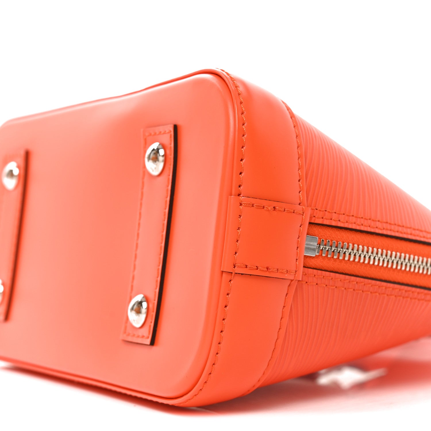 Louis Vuitton Epi Jacquard Alma BB Orange 9 of 10