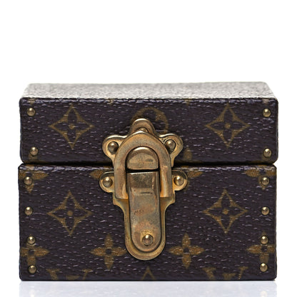 Louis Vuitton Monogram Ring Box Mini Trunk Case 1 of 5