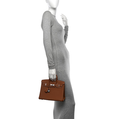 Hermes Togo Birkin 25 Gold 2 of 11