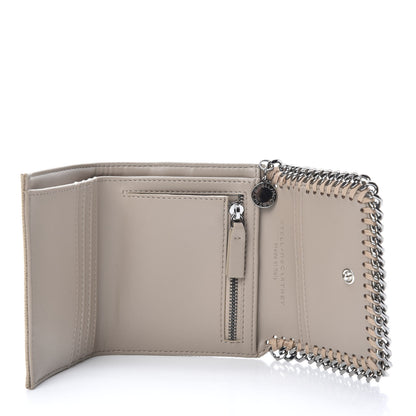 Stella McCartney Shaggy Deer Small Falabella Flap Wallet Beige 5 of 8
