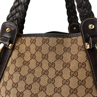 Gucci Monogram Medium Pelham Shoulder Bag Dark Brown 8 of 10