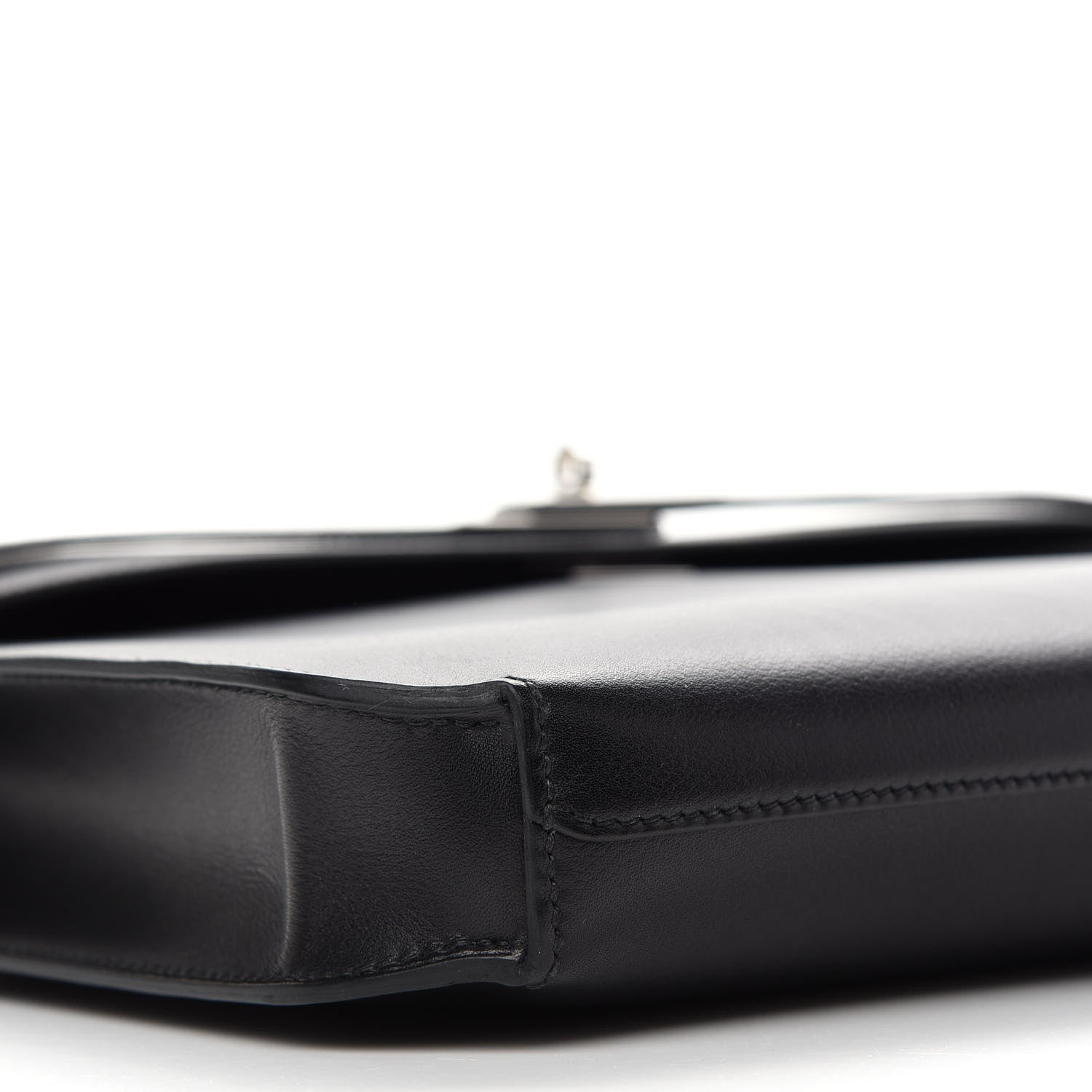 Hermes Shiny Porosus Crocodile Evergrain Kelly Depeches Touch 36 Black 8 of 16