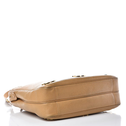 Chanel Caviar CC Shoulder Bag Beige 4 of 16