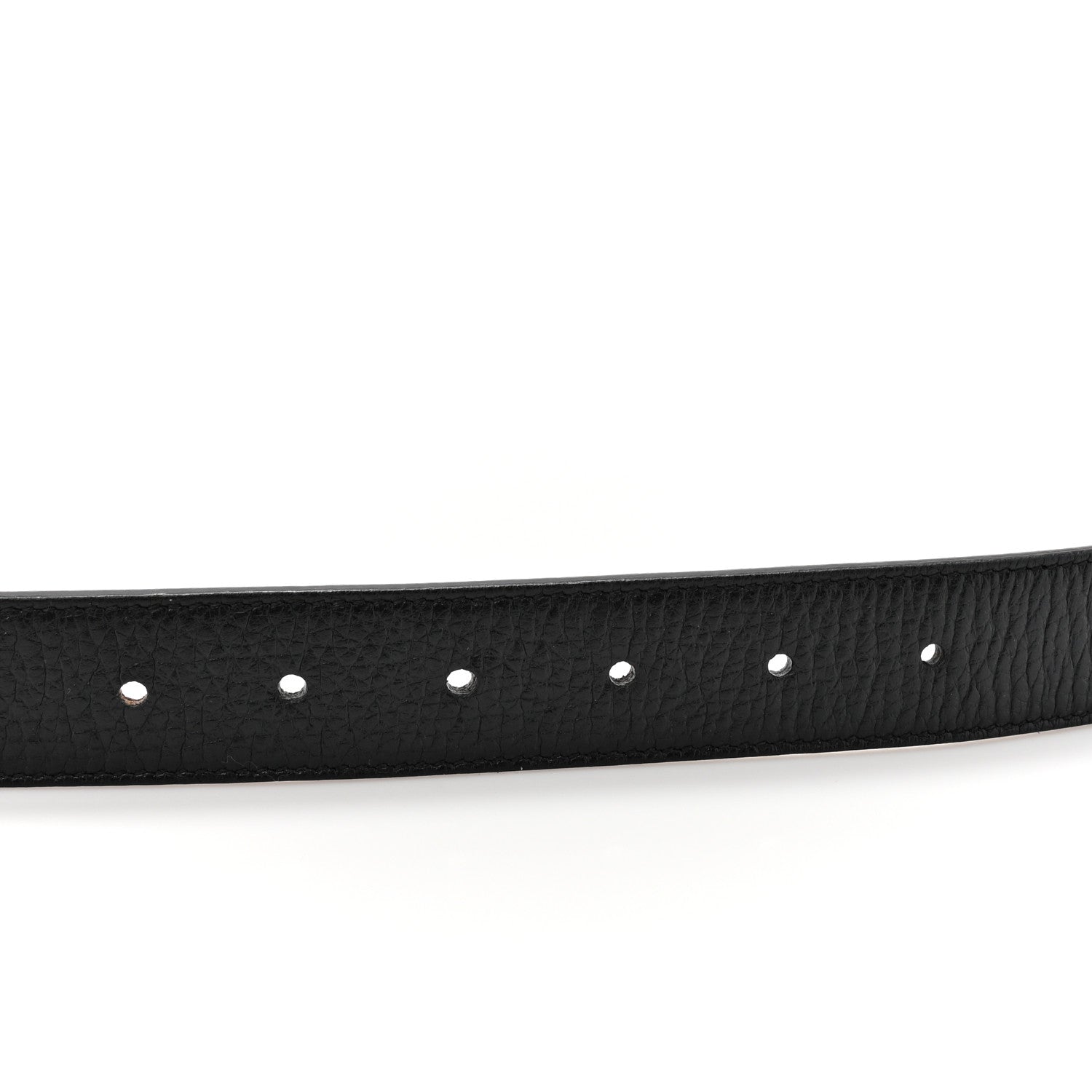 Gucci Calfskin Double G Reversible 37mm Belt 85 34 Black Cocoa 6 of 8