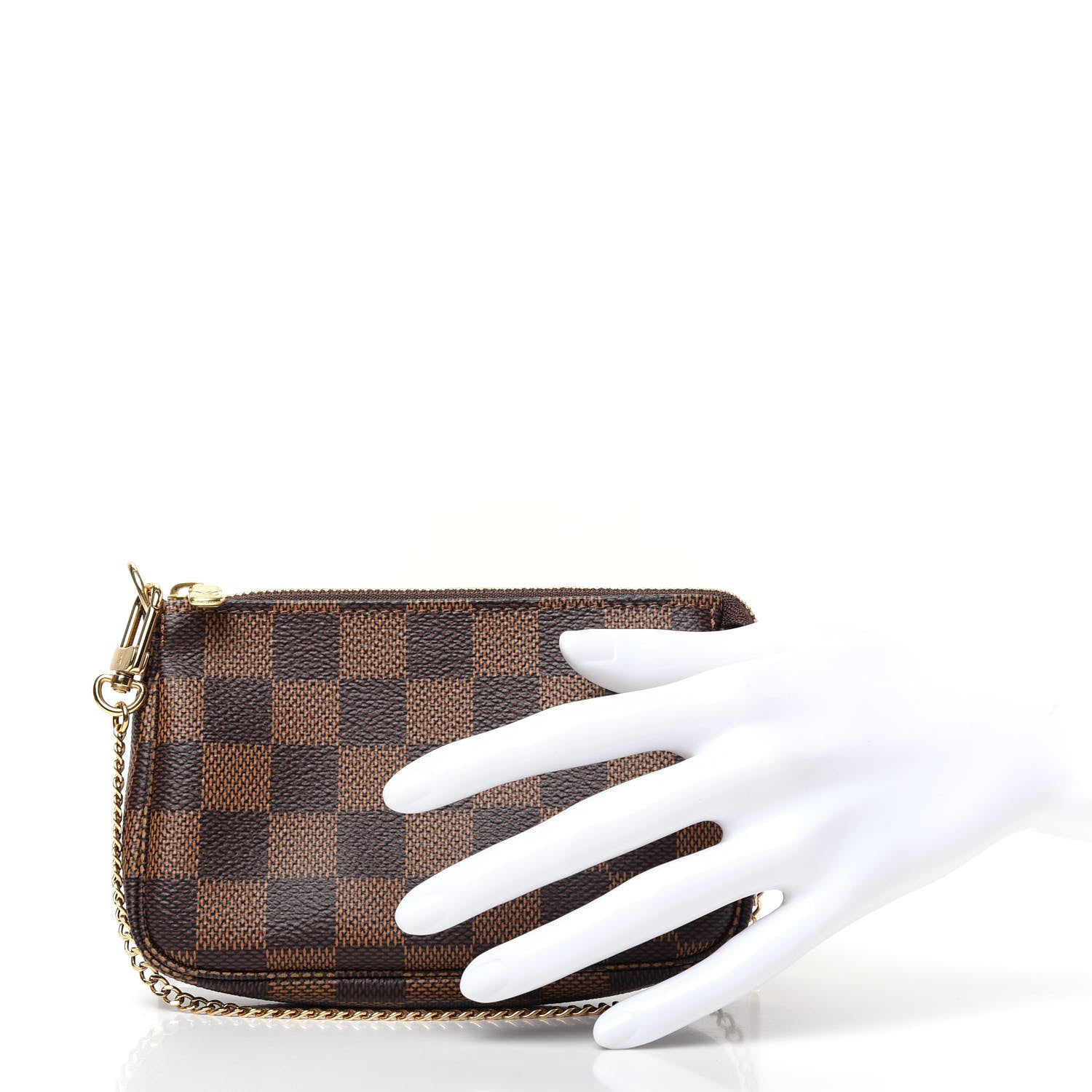 Louis Vuitton Damier Ebene Mini Pochette Accessories 2 of 7