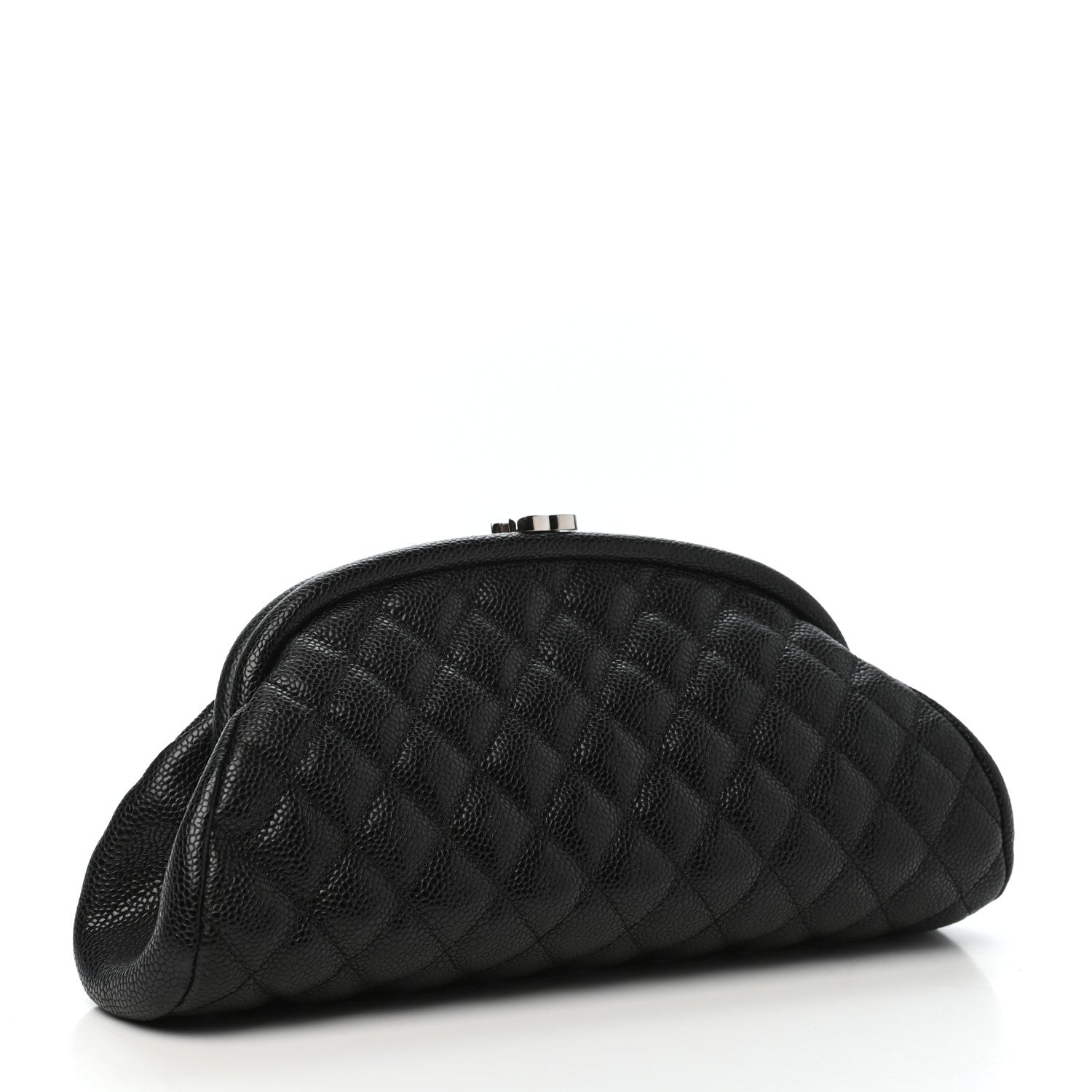 Chanel Caviar Quilted Timeless Clutch Black 3 of 7