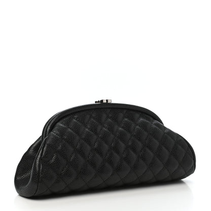 Chanel Caviar Quilted Timeless Clutch Black 3 of 7