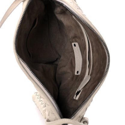Bottega Veneta Nappa Intrecciato Pillow Crossbody Messenger White 4 of 8