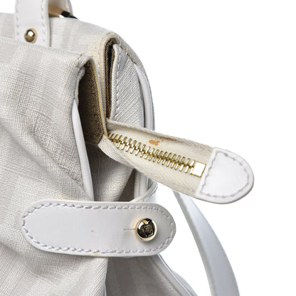 Fendi Zucca Spalmati Large Chef Shopper Tote White 8 of 10