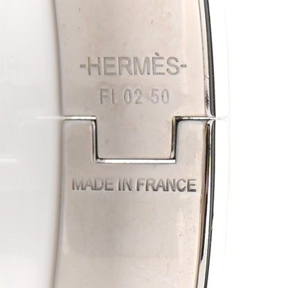 Hermes Enamel Narrow Clic Clac H Bracelet PM Black 4 of 5
