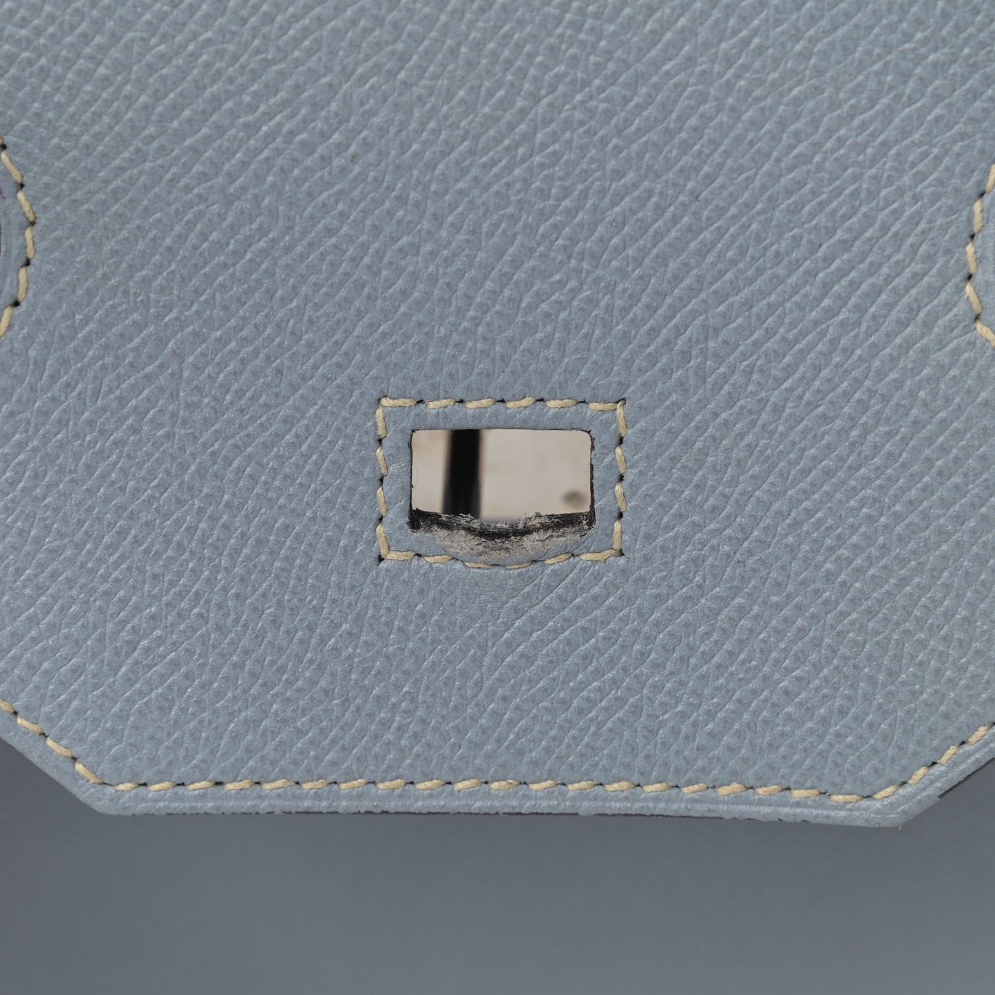 Epsom Birkin 35 Bleu Lin