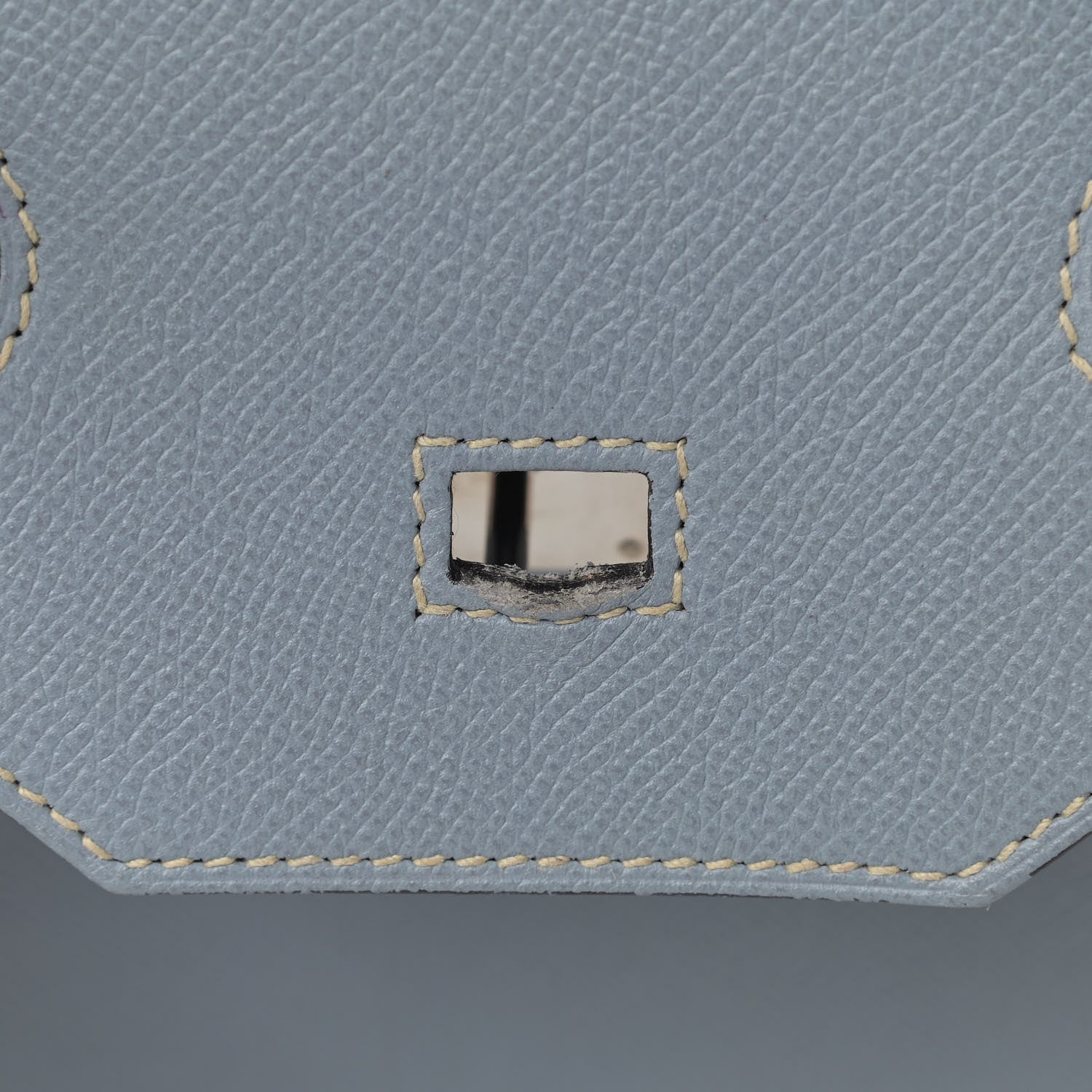 Hermes Epsom Birkin 35 Bleu Lin 12 of 14