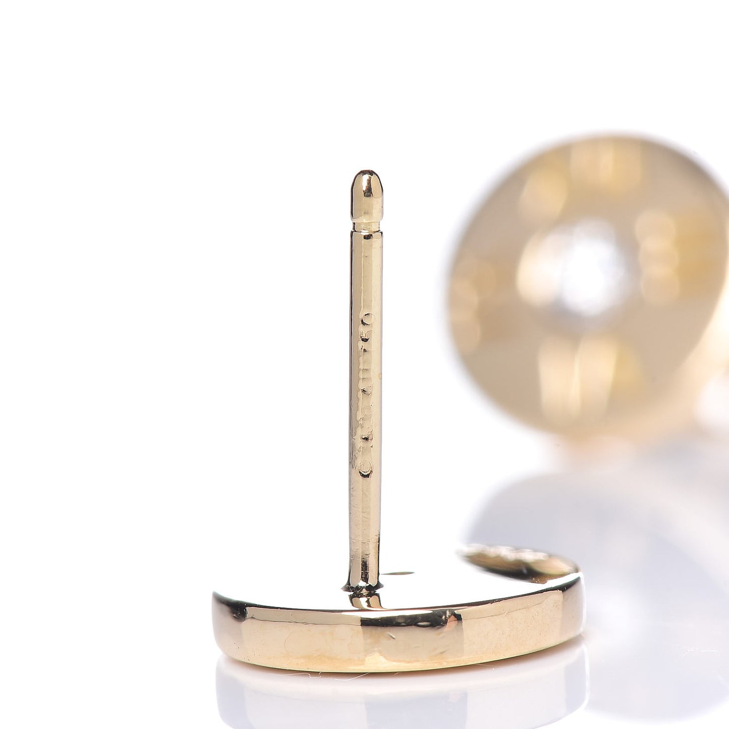 18K Yellow Gold Diamond Mini Atlas Earrings