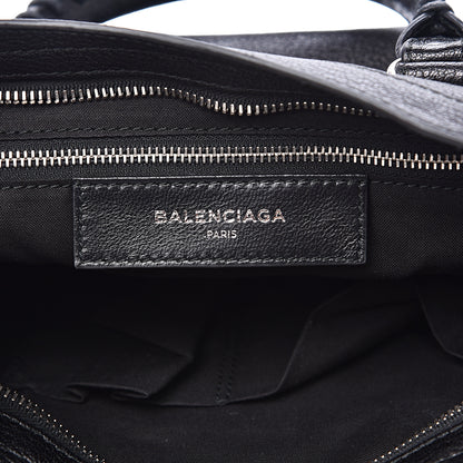 Balenciaga Chevre Silver Metallic Edge Hardware S City Black 5 of 9