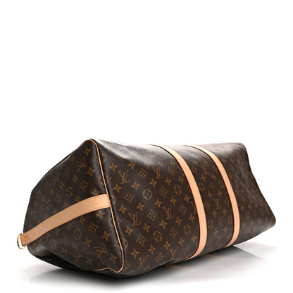 Louis Vuitton Monogram Keepall Bandouliere 55 3 of 15