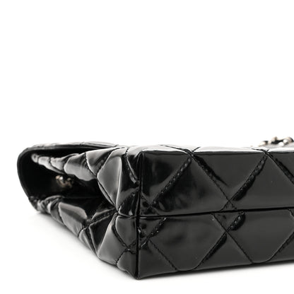 Chanel Vinyl Quilted In the Business Flap Bag Black 9 of 11