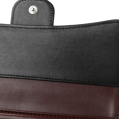 Chanel Lambskin Quilted Large Flap Wallet Black 11 of 13