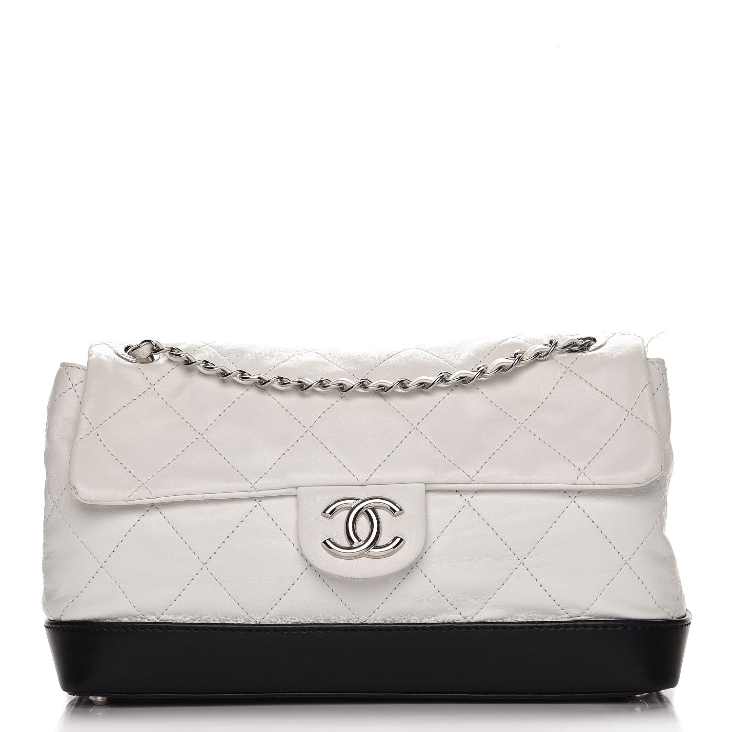 Chanel Lambskin Quilted VIP Flap White 1 of 7