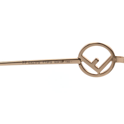Fendi Metal F is Fendi Sunglasses FF 0323/S Gold 5 of 6