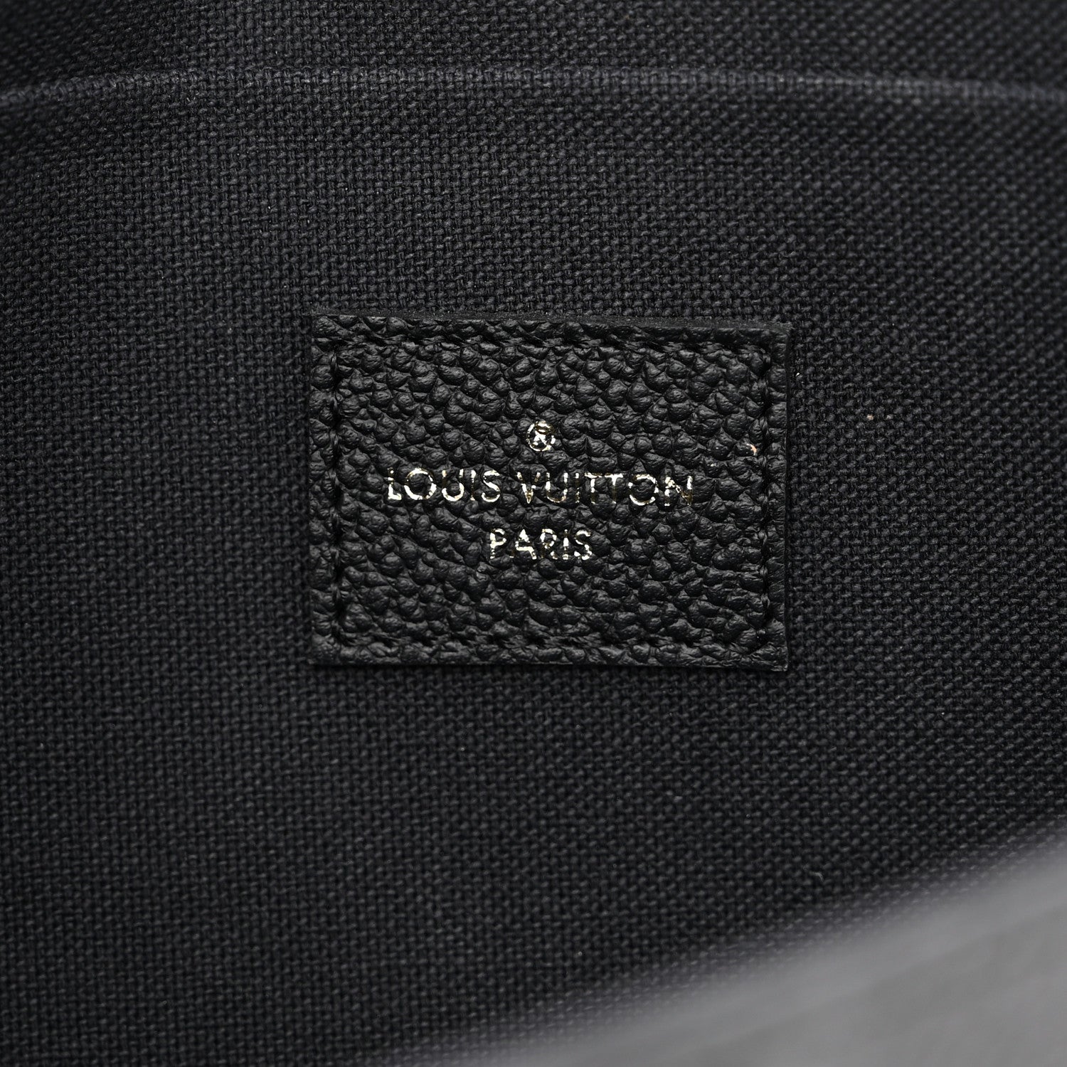 Louis Vuitton Empreinte Pochette Felicie Chain Wallet Black 8 of 9