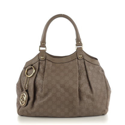 Gucci Guccissima Medium Sukey Tote Taupe 1 of 7