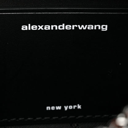 Alexander Wang Mesh Crystal Rhinestone Mini Heiress Pouch Cola 6 of 8