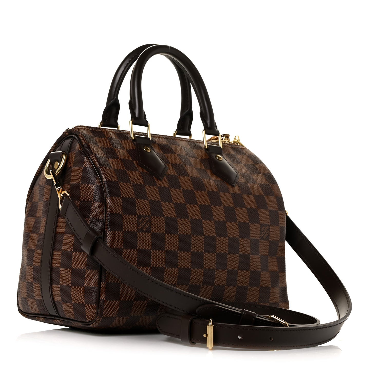Damier Ebene Speedy Bandouliere 25