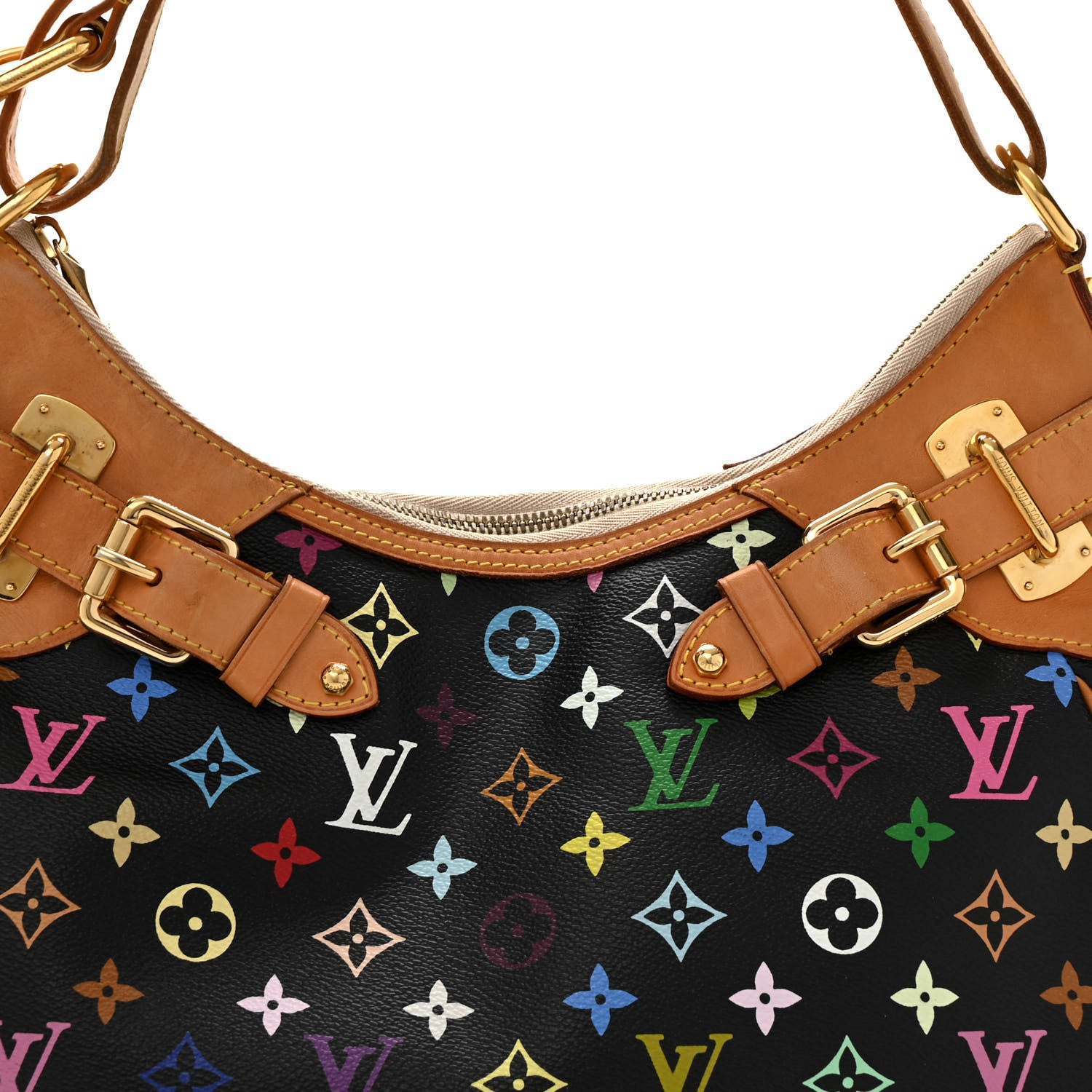 Louis Vuitton Monogram Multicolor Greta Black 7 of 15