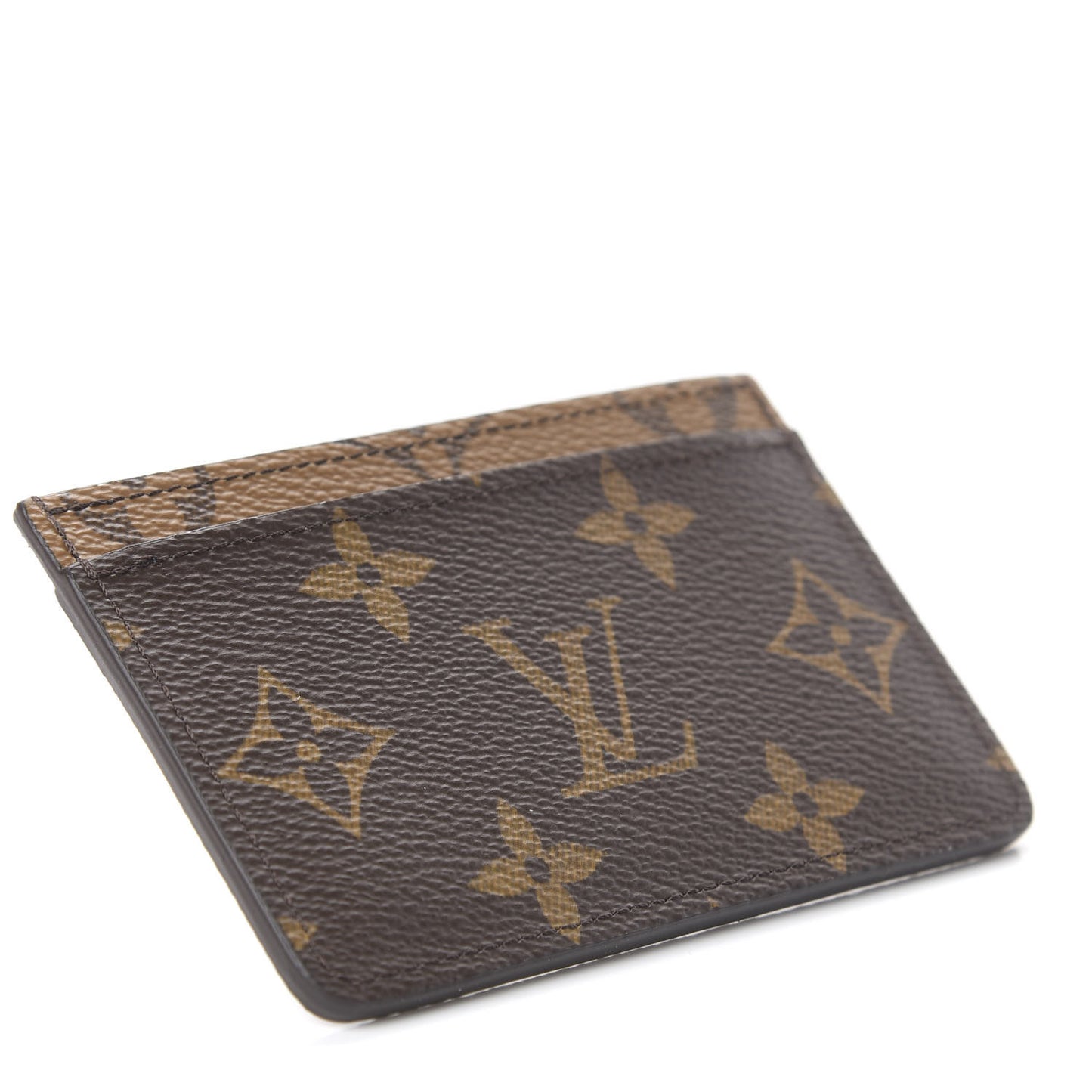 Reverse Monogram Card Holder