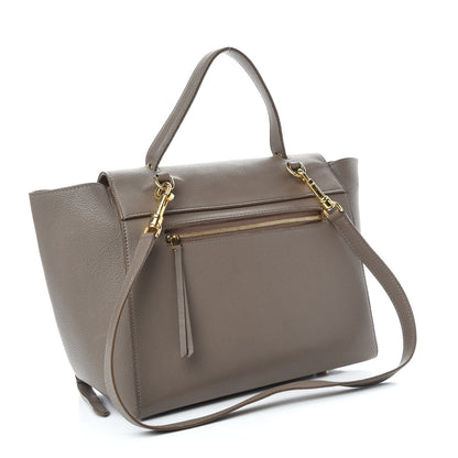 Celine Grained Calfskin Mini Belt Bag Taupe 3 of 14