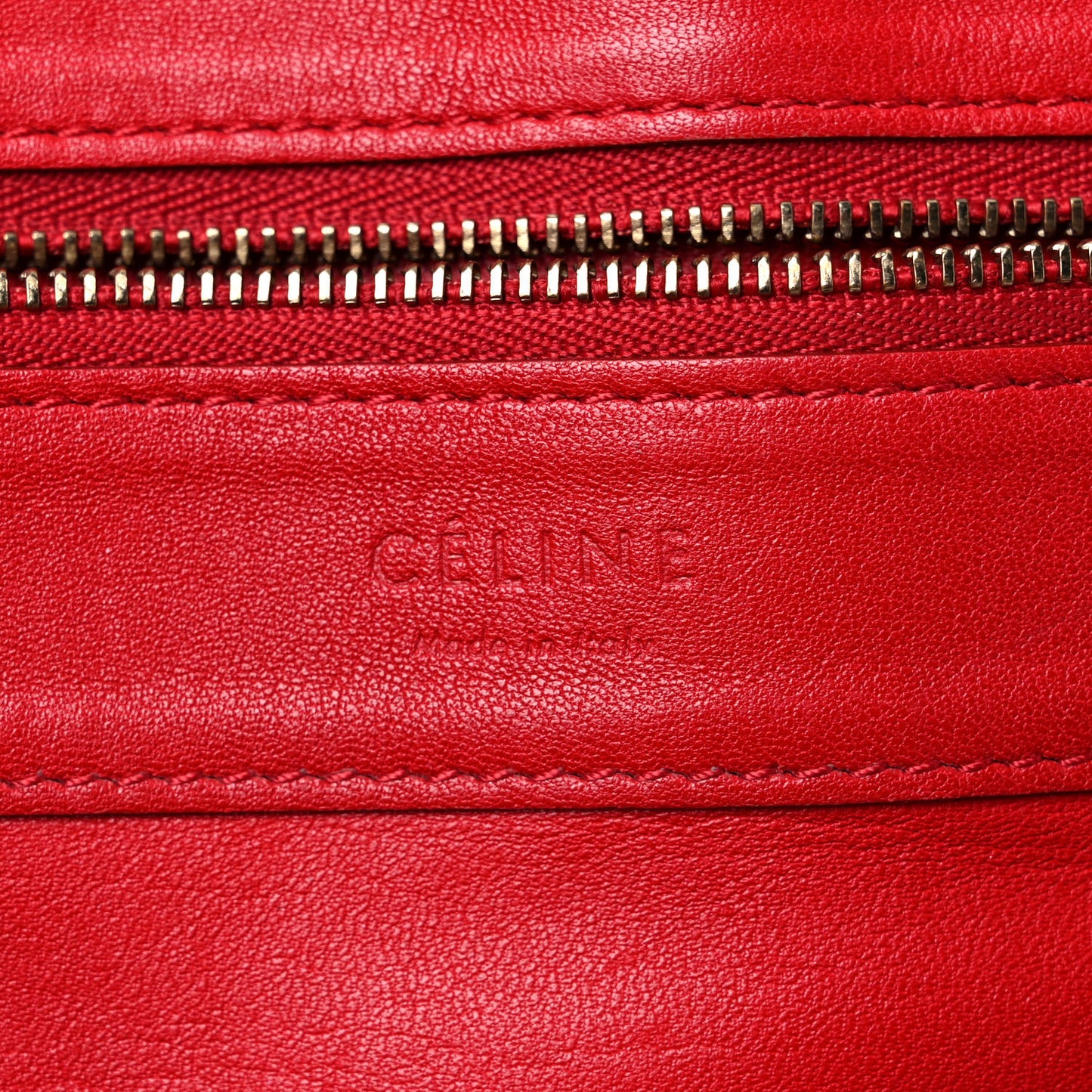 Lambskin Horizontal Cabas Magenta