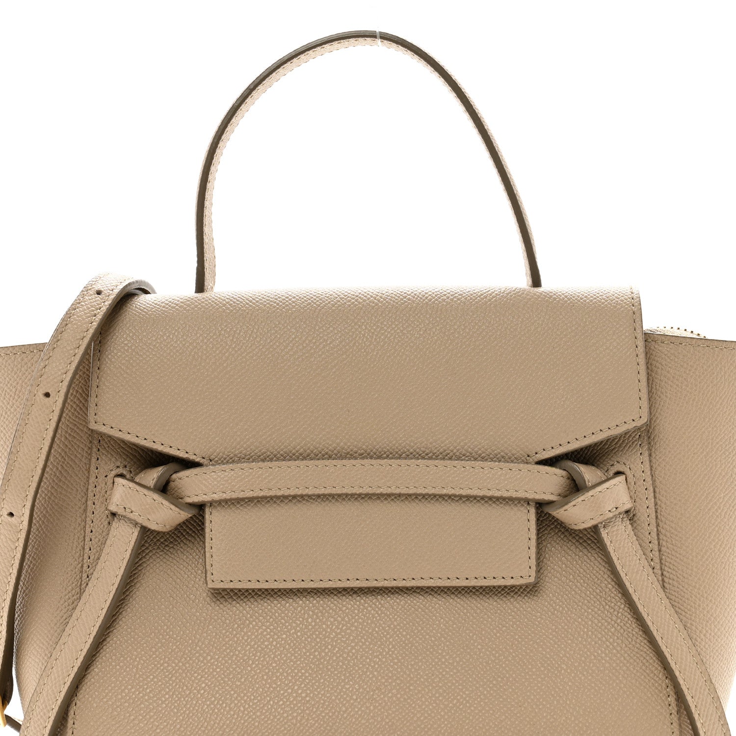 Celine Grained Calfskin Nano Belt Bag Light Taupe 7 of 10
