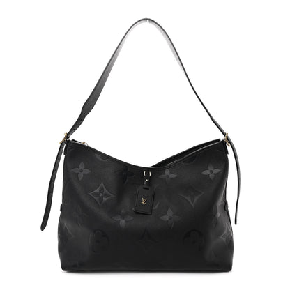 Louis Vuitton Empreinte Monogram Giant CarryAll MM Black 1 of 11