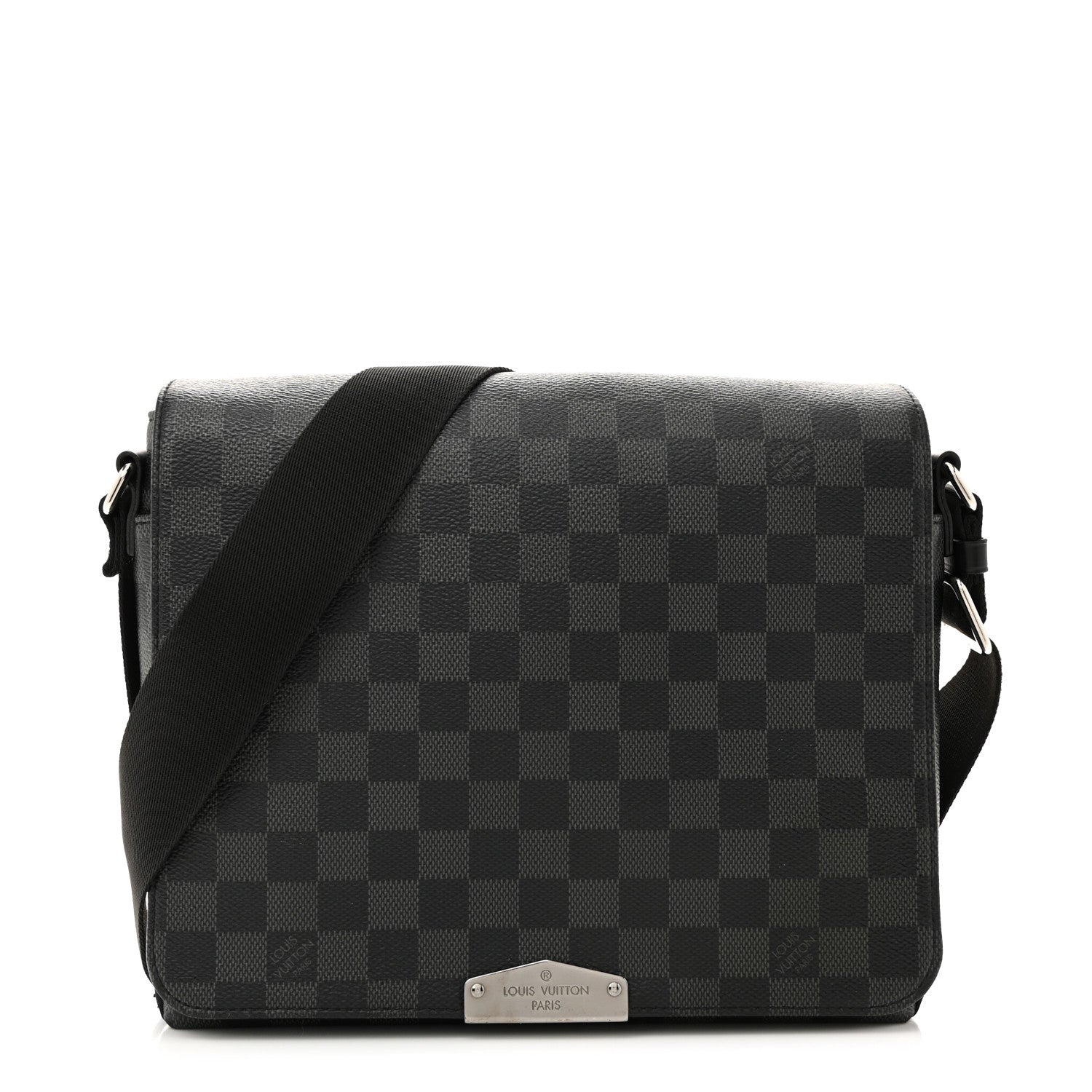 Louis Vuitton Damier Graphite District PM 1 of 14