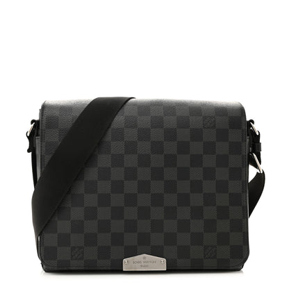 Louis Vuitton Damier Graphite District PM 1 of 14