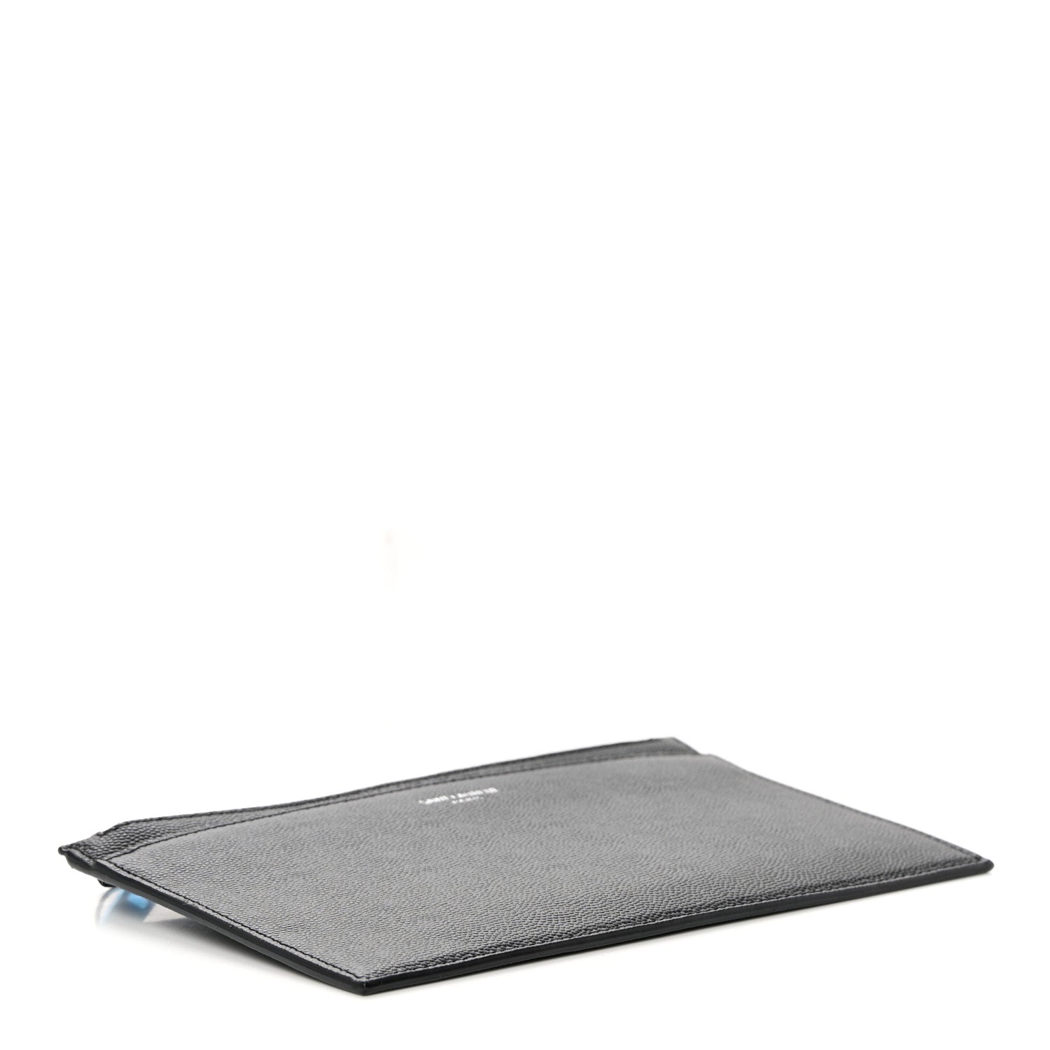 Saint Laurent Grain De Poudre Zipped Pouch Black 4 of 8