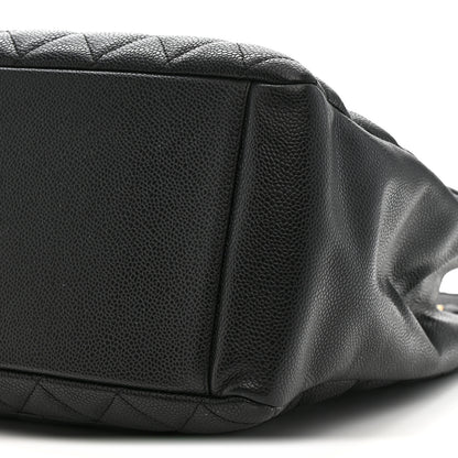 Chanel Caviar Quilted Grand Shopping Tote GST Black 11 of 11