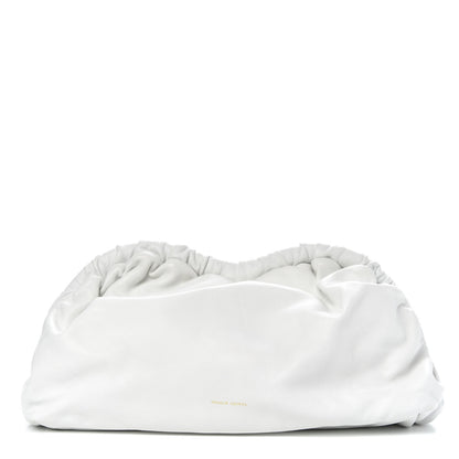 Mansur Gavriel Lambskin Cloud Clutch White 1 of 10